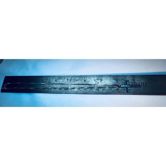 Sterling Silver 925 Cross Necklace Mosaic Inlay Pendant • 16” Italy Chain - Picture 11 of 12